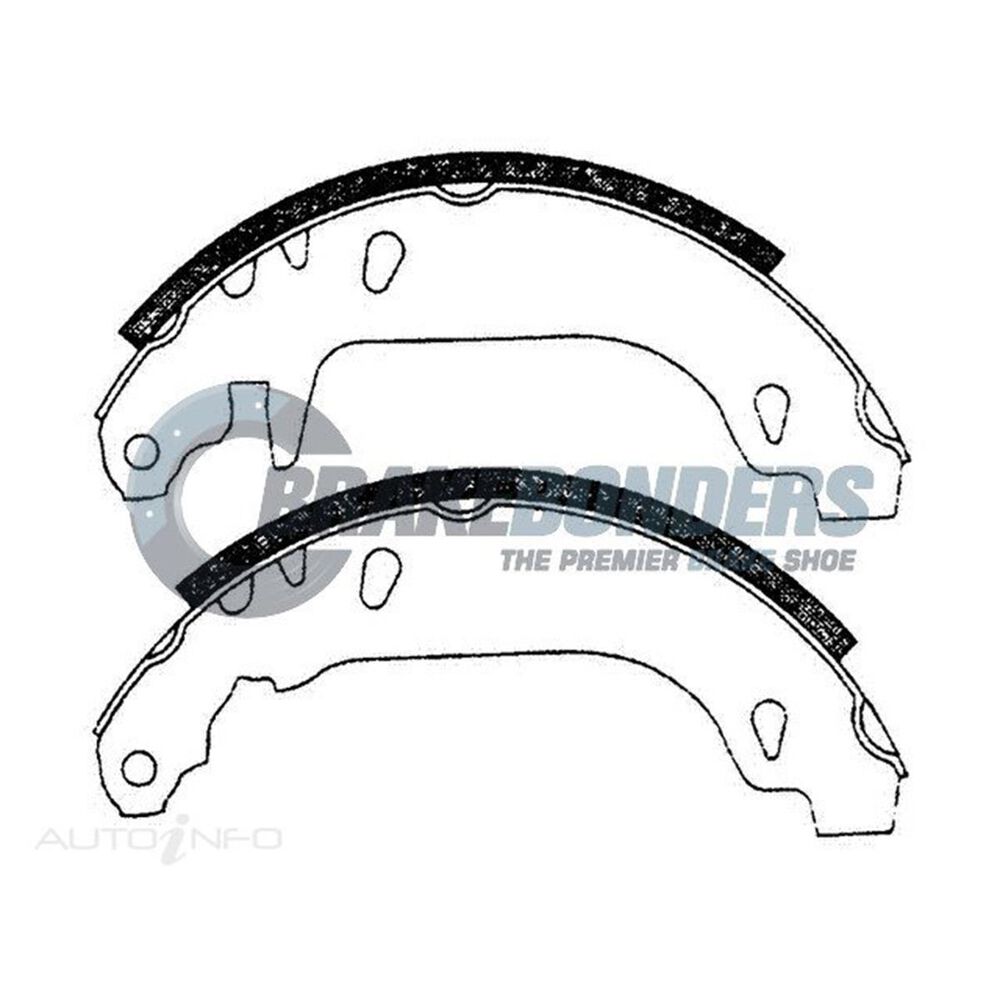 Brake Bonders Brake Shoes N1804 Supercheap Auto