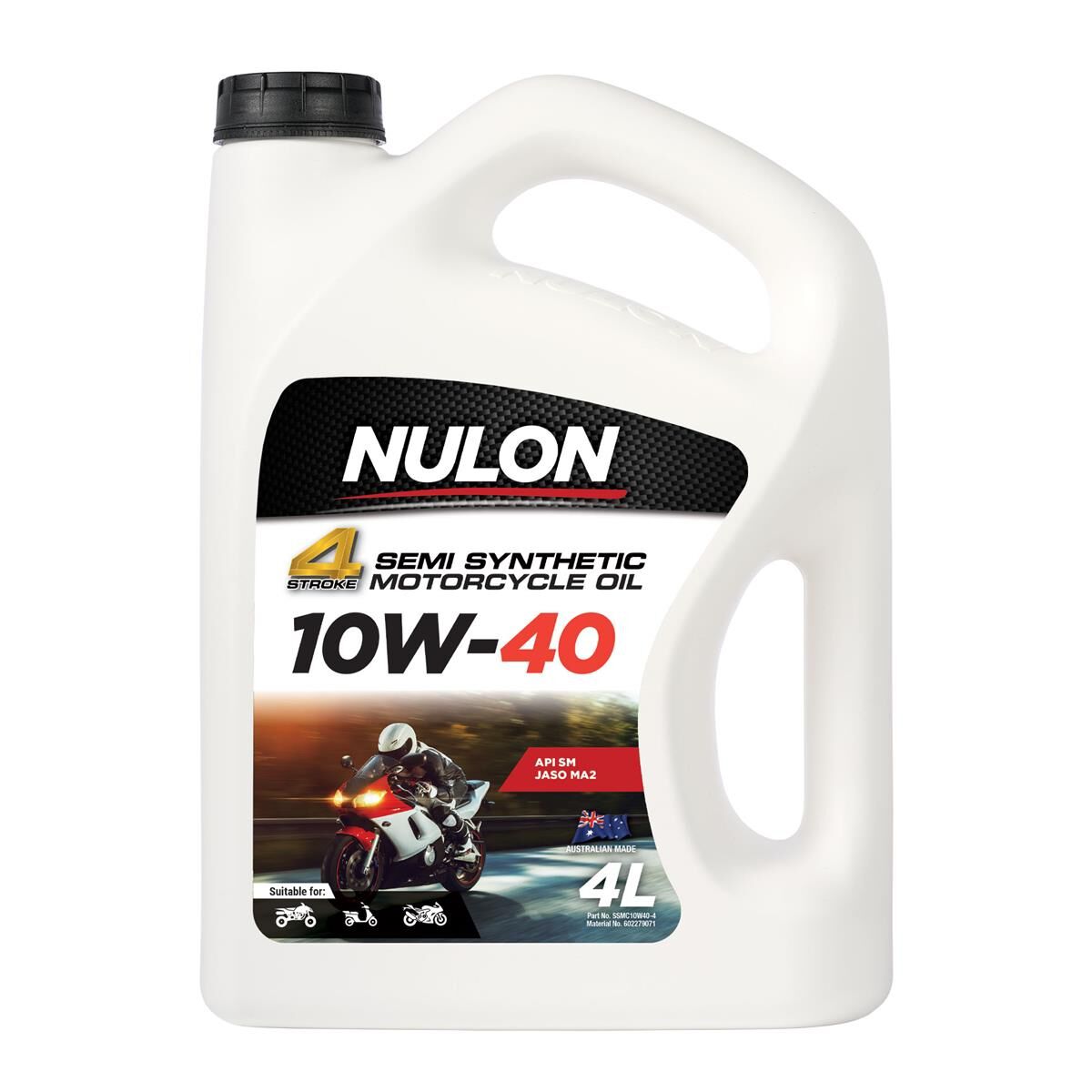 4L NULON MOTORCYCLE SEMI SYN 10W-40, , scaau_hi-res