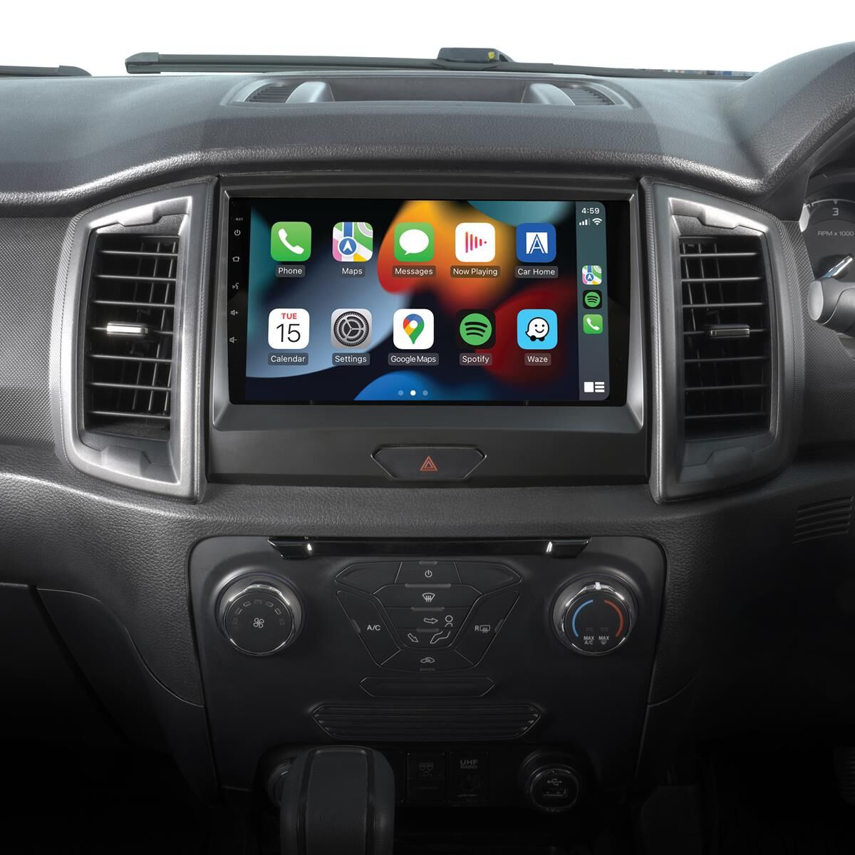 9" MULTIMEDIA RECEIVER TO SUIT FORD RANGER EVEREST (2015-2018), , scaau_hi-res