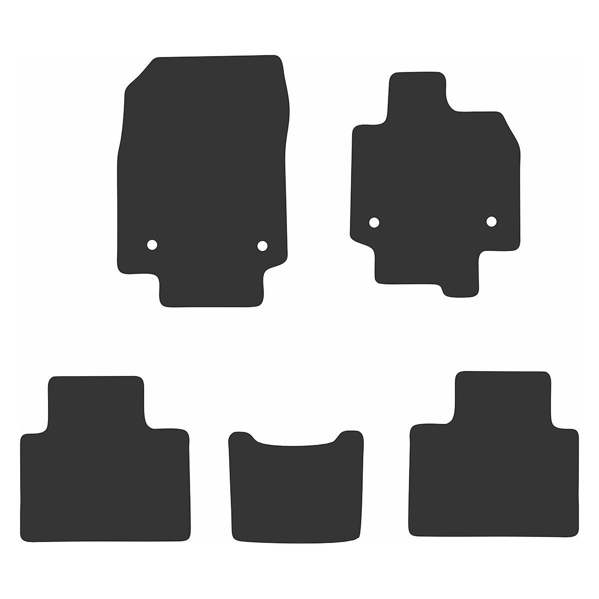 EXECUTIVE RUBBER CAR MATS FOR LEXUS RX (5TH GEN) 2023 ONWARDS, , scaau_hi-res