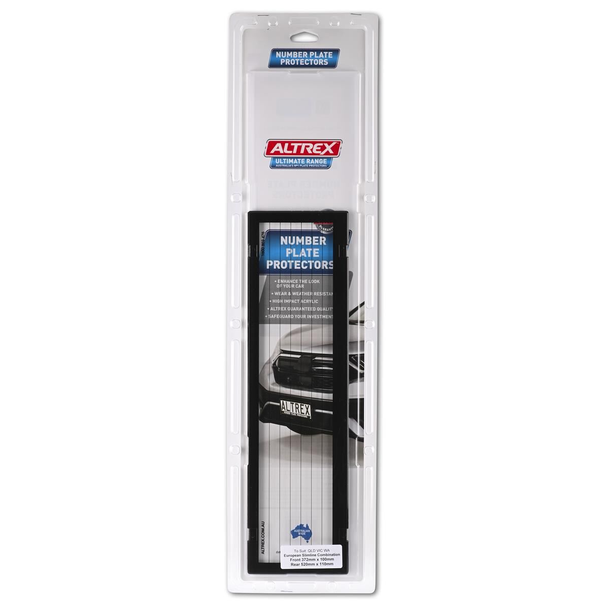 QLD AND VIC EUROPEAN SLIMLINE COMBINATION BLACK WITH LINES, , scaau_hi-res