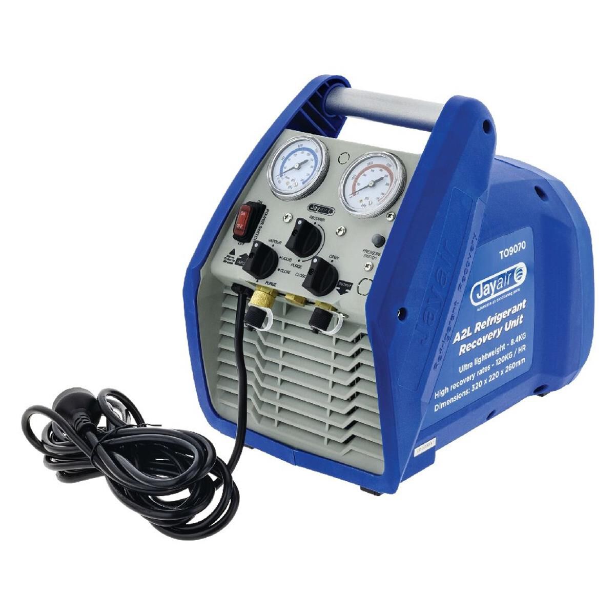 REFRIGERANT RECOVERY UNIT SUIT R134A & R1234YF 3/4 HP - AC REFRIGERANT RECOVERY, , scaau_hi-res