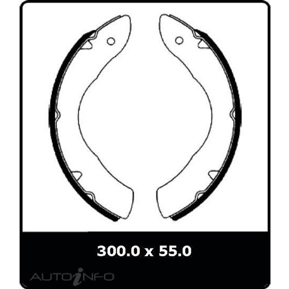 Protex Brake Shoes N1554 Supercheap Auto