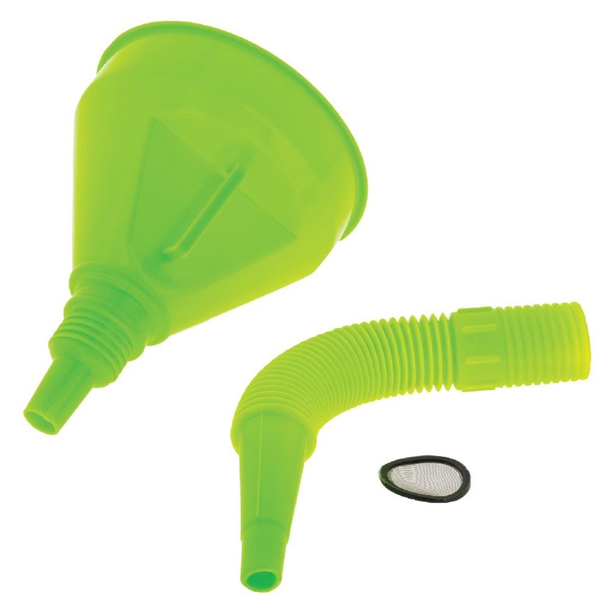 2PC HEAVY DUTY PLASTIC FUNNEL WITH FILTER 145mm x 380mm, , scaau_hi-res