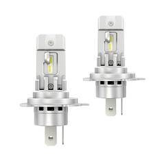 LED H4 DIRECT FIT PLUS V2 HI/LO 12-24V 5700K 2500LM EACH GLOBE, , scaau_hi-res