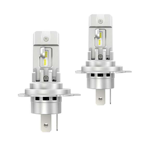 LED H4 DIRECT FIT PLUS V2 HI/LO 12-24V 5700K 2500LM EACH GLOBE, , scaau_hi-res