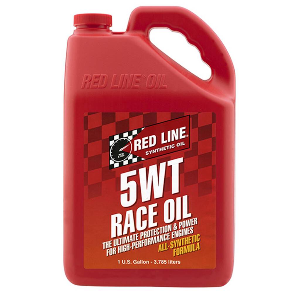 Red Line Engine Oil Color Red Line Oil Race Oil - 0W-5, 1 Gallon - RED10005 | Supercheap Auto