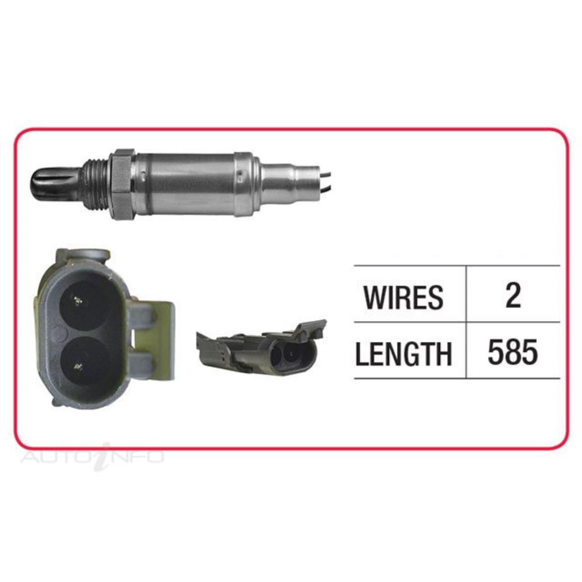 OX SENSOR - GMH 2 WIRE - DIRECT FIT, , scaau_hi-res