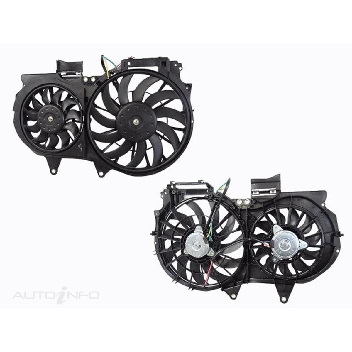 AUDI A4 B6/B7 06/01-12/07 / RADIATOR & AIR CON FAN / 1.8L / 2.0L, , scaau_hi-res