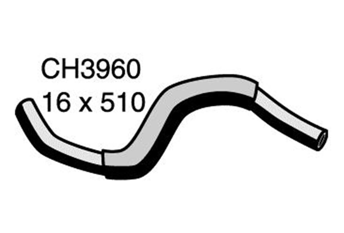 Heater Hose  - HYUNDAI GETZ TB - 1.5L I4  PETROL - Manual & Auto, , scaau_hi-res