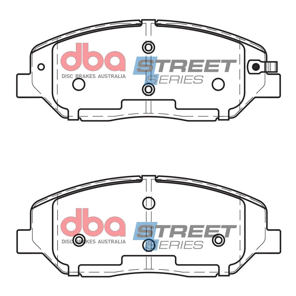 DBA SS STREET SERIES BRAKE PADS [ Hyundai & Kia 2007-2014 F ], , scaau_hi-res