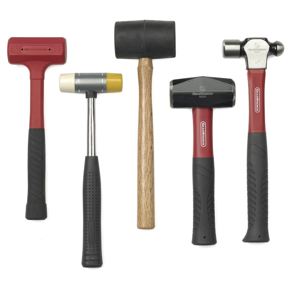 5 PIECE HAMMER AND MALLET SET, , scaau_hi-res