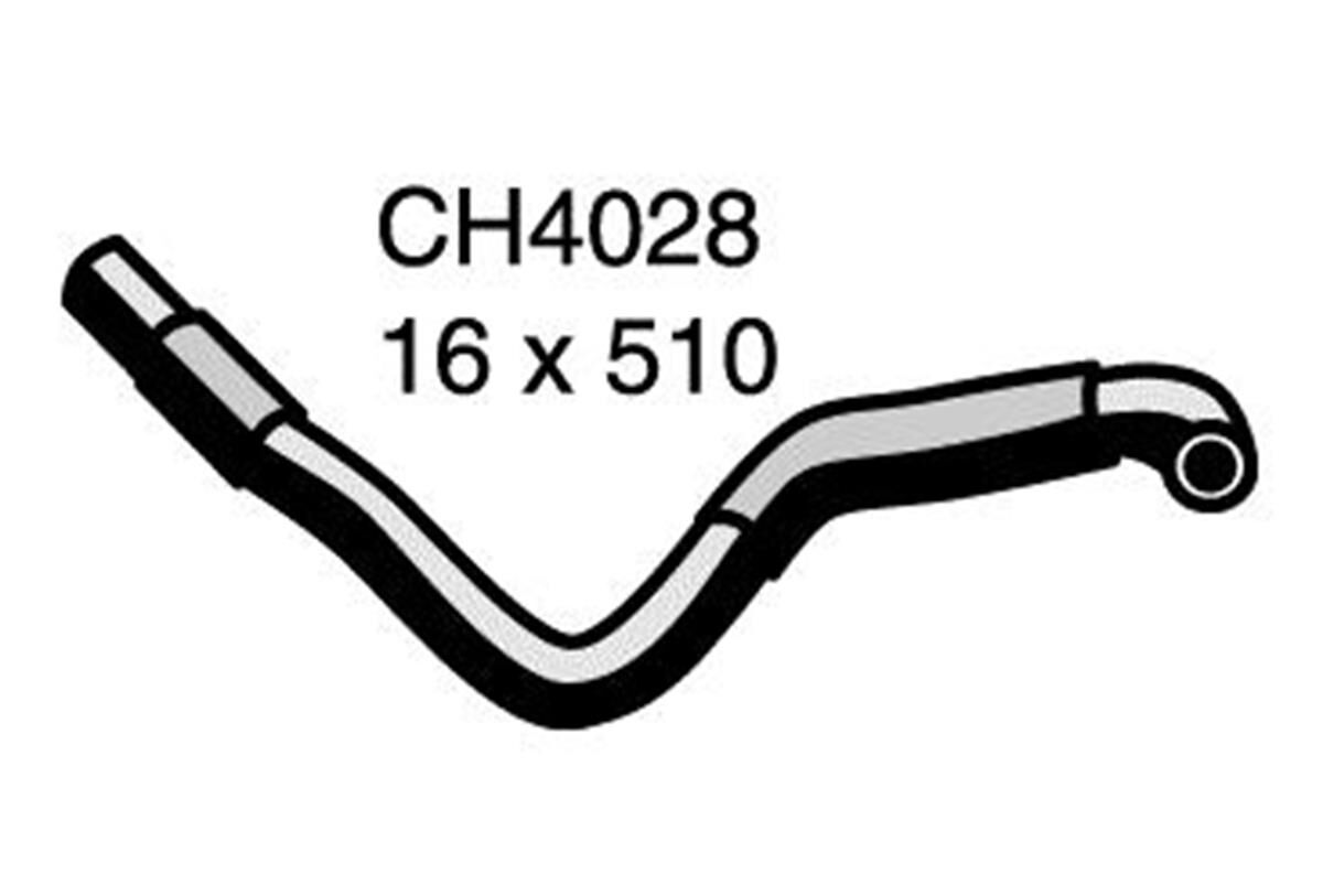 Heater Hose  - MITSUBISHI TRITON MK - 2.4L I4  PETROL - Manual & Auto, , scaau_hi-res