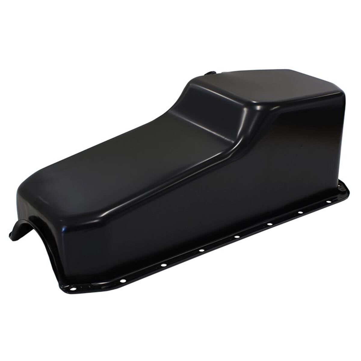 STEEL STOCK OIL PAN SBC BLACK, , scaau_hi-res