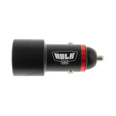 DUAL USB IN CAR SOCKET CHARGER PORT 1: TYPE C PORT 2: QC3.0 BLUE LED, , scaau_hi-res