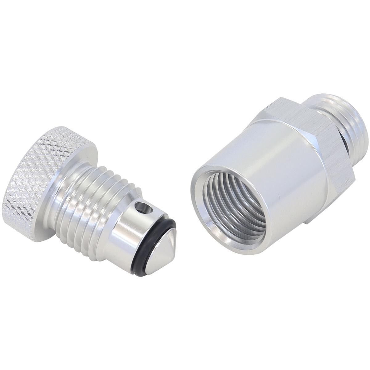 -6 ORB INLINE TAP / DRAIN 1/8 NPT F/MALE THREAD FOR REMOTE, , scaau_hi-res