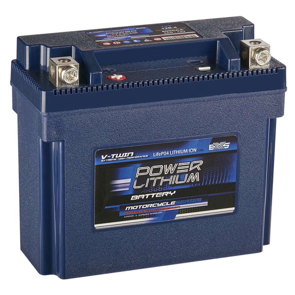 Power Lithium Deep Cycle 12.8V 8AH 400CCA Motorcycle Battery LFP12B4