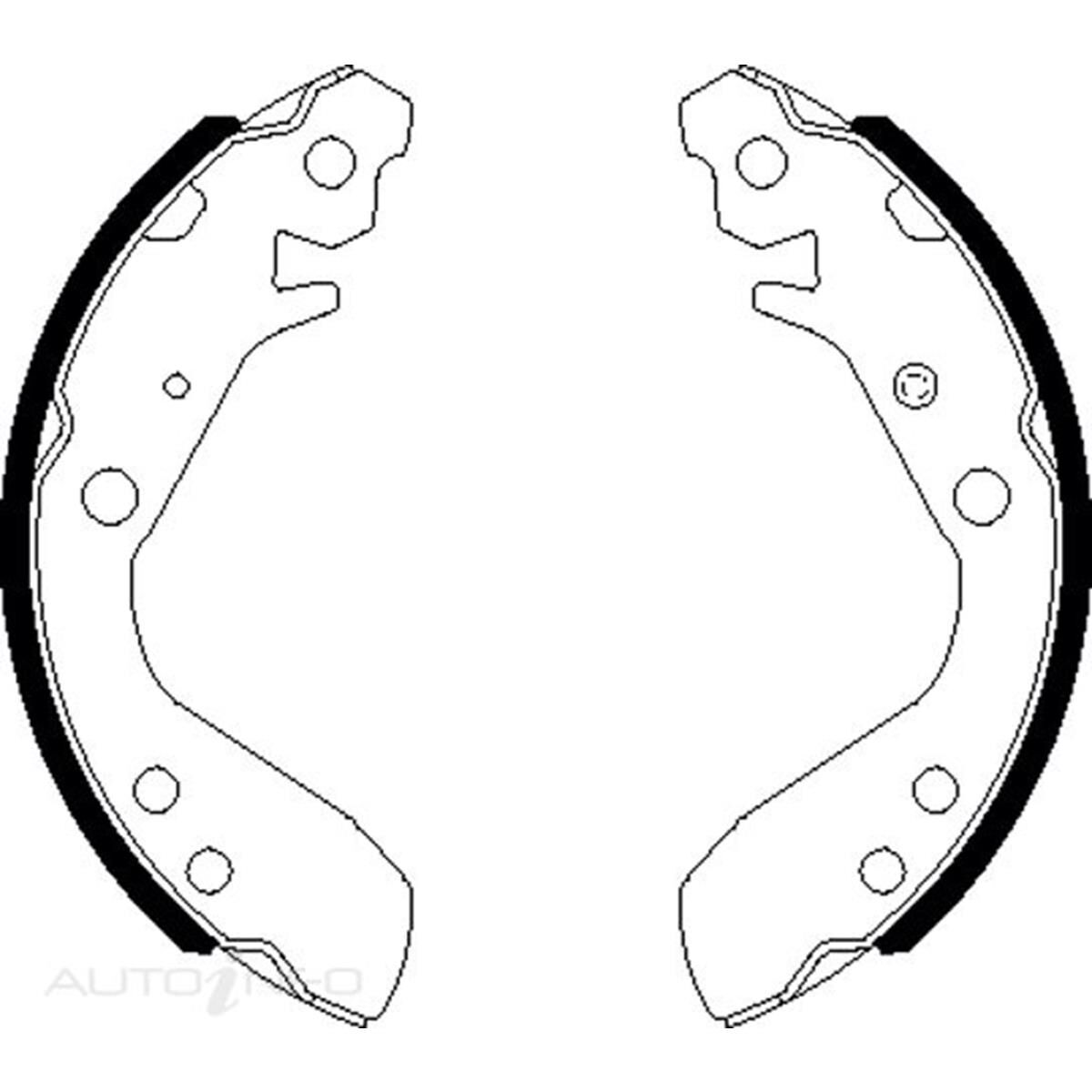 BENDIX BRAKE SHOES, , scaau_hi-res