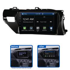 10" MULTIMEDIA RECEIVER TO SUIT TOYOTA HILUX (2020-ON) - NON-AMPLIFIED, , scaau_hi-res