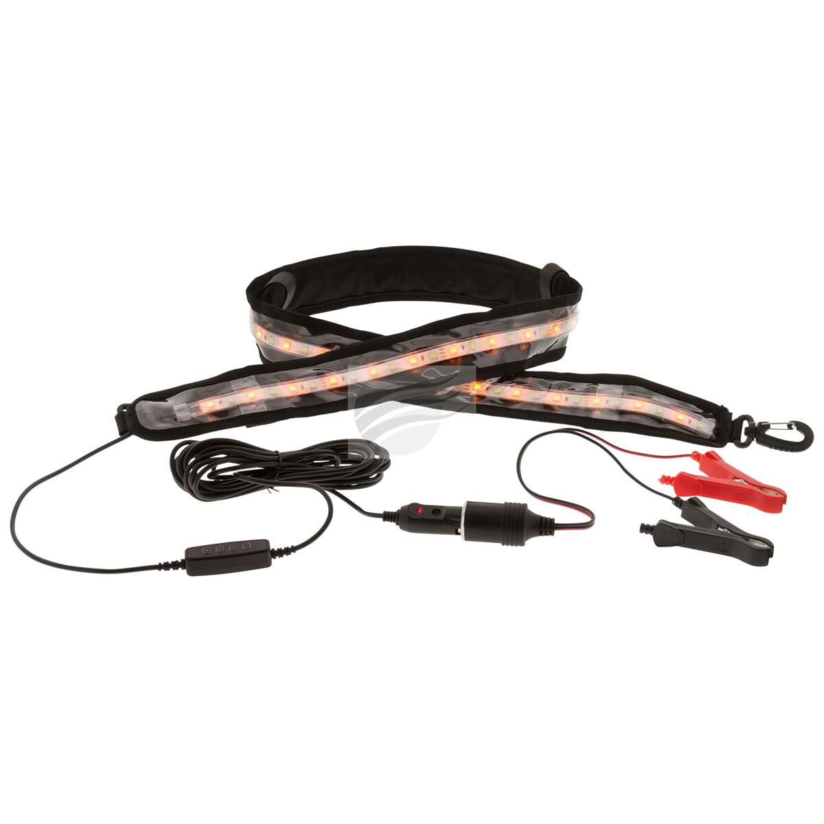 LED CAMPNG STRIP LAMP 12V DUAL ORANG/WHT ILLUM 1.2m HOOK/CLIP MNT DIMMER SWITCH IP65, , scaau_hi-res