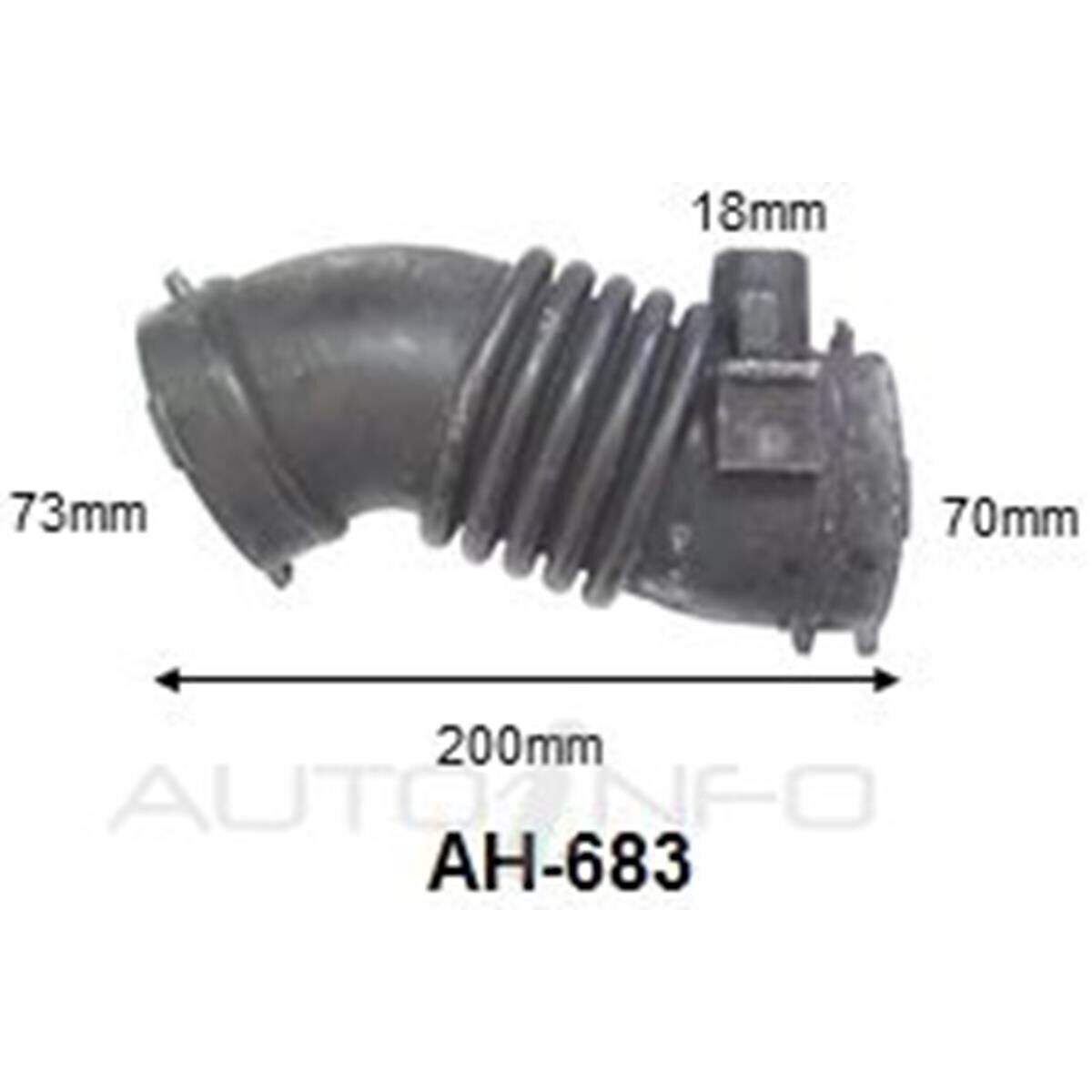 MAZDA CX7 2.5L 09-12 A/HOSE, , scaau_hi-res