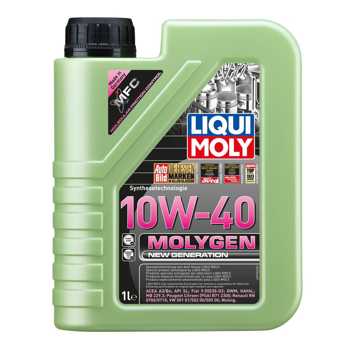 LIQUI MOLY MOLYGEN NEW GENERATION 10W-40 1L, , scaau_hi-res