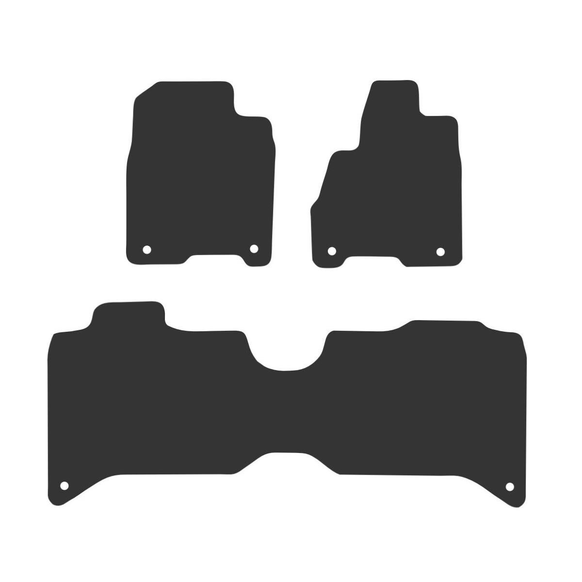 EXECUTIVE RUBBER CAR MATS FOR RAM 2500 (5TH GEN) 2019 ONWARDS, , scaau_hi-res