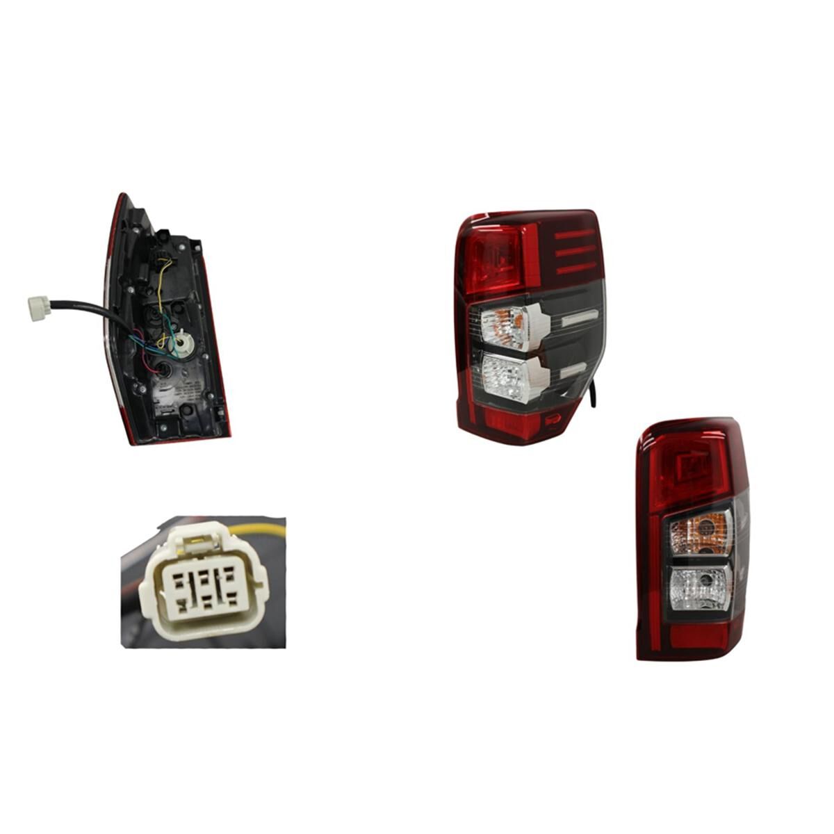 TRITON 11/18- TAIL LAMP UTE (+LED BRAKE LIGHT BAR SURROUND ON TOP SECTION ONLY) (GLX) (NOT FOR TRAY) (R), , scaau_hi-res