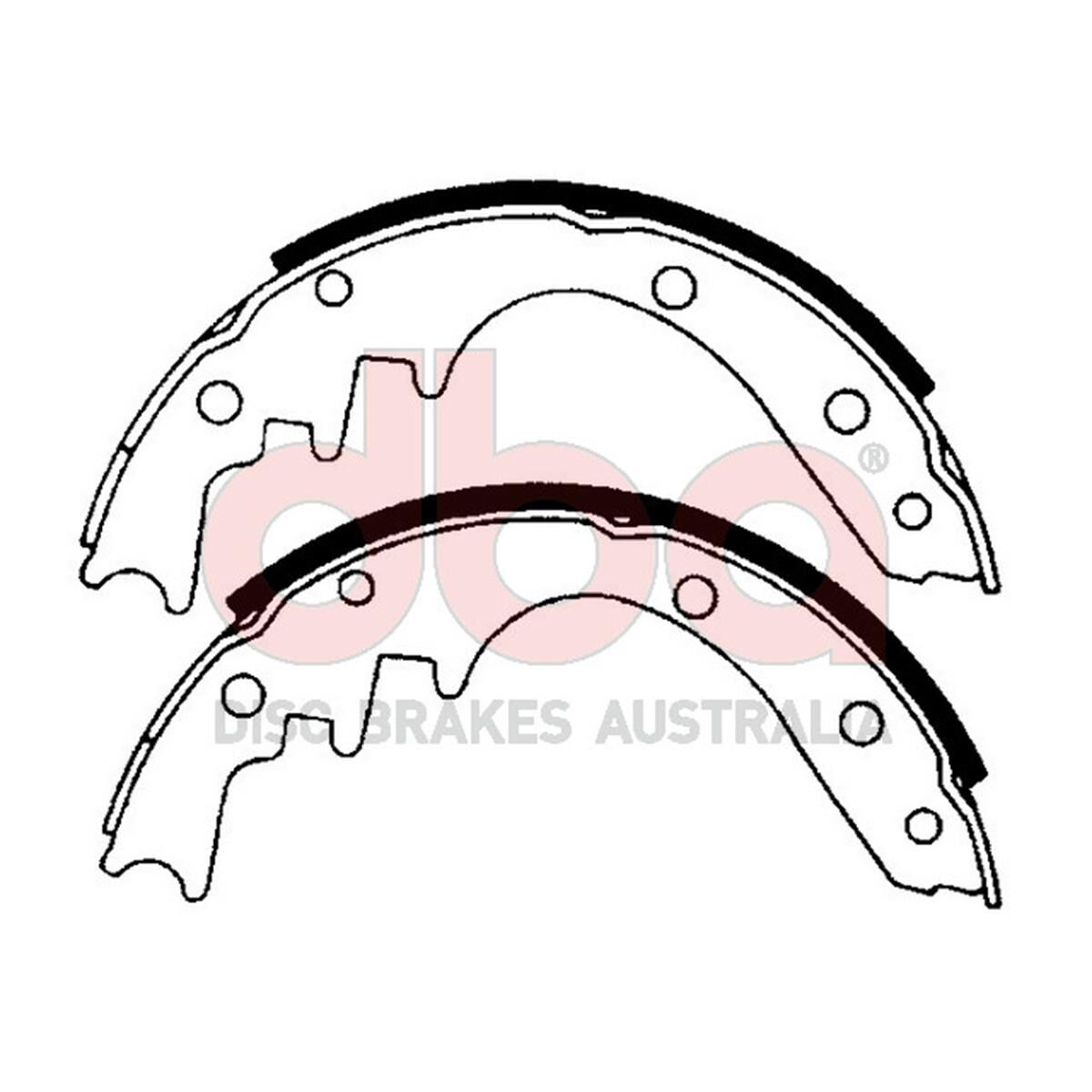 Street Series Brake Shoes [Holden 1963-68 228.6mm], , scaau_hi-res