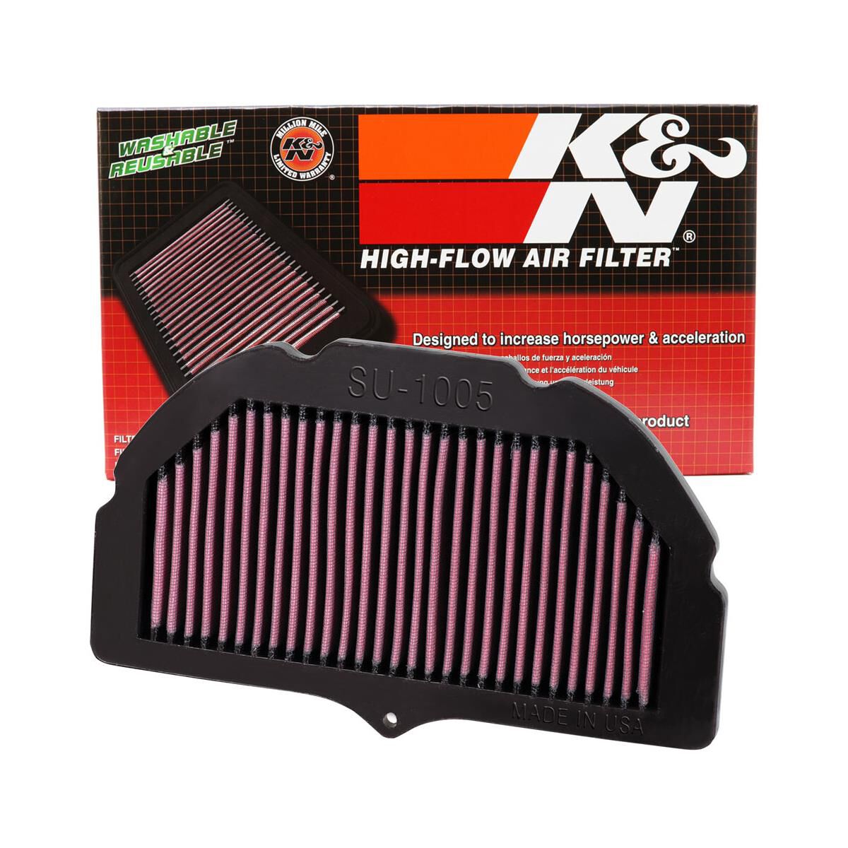 K&N AIR FILTER KSU-1005, , scaau_hi-res