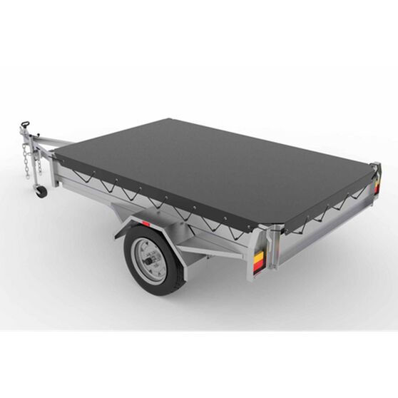 EXTERNAL COVER SIZE = LENGTH 2710MM WIDTH 1490MM, 8 X 4 BOX TRAILER TONNEAU COVER. TUFF TONNEAUS UTE COVERS ARE AUSTRALIAN MADE AND INCLUDE ALL FITTINGS, INSTRUCTIONS, AND A 5 YEAR WARRANTY - INCLUDES FREE DELIVERY, , scaau_hi-res