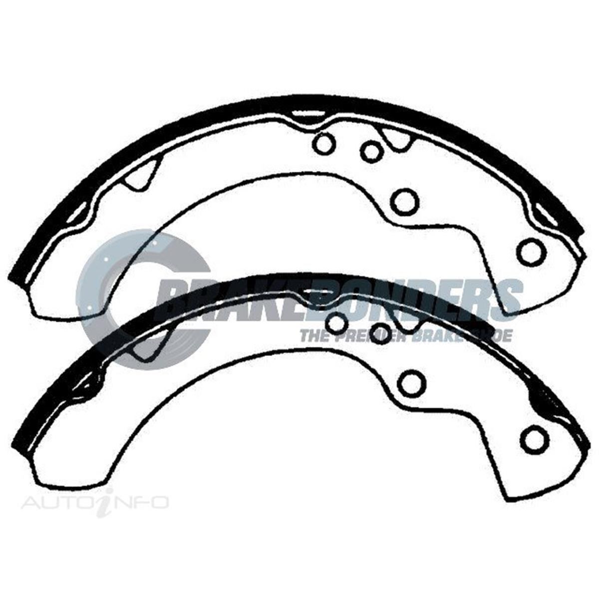 Special Bond Brake Shoes, , scaau_hi-res