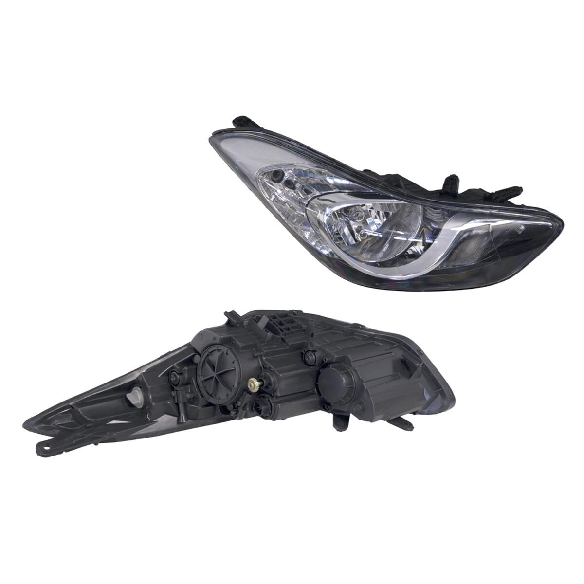 HYUNDAI ELANTRA  MD  03/2011 ~ 09/2013  HEADLIGHT  RIGHT HAND SIDE, , scaau_hi-res