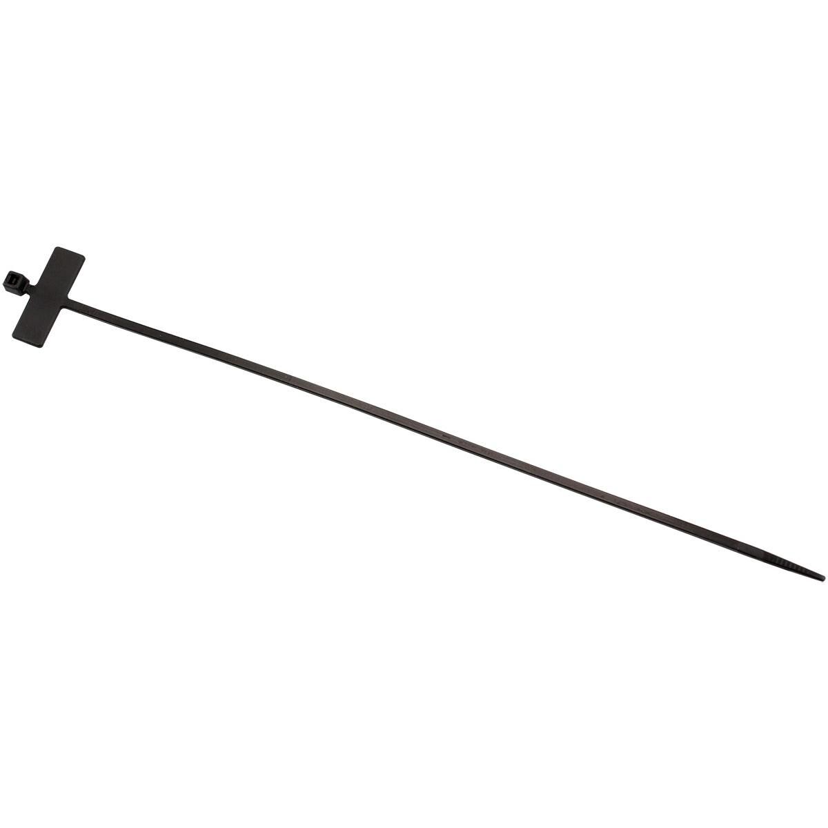 MARKER CABLE TIES 2.5MMX 200MM25 PACK WHITE ZIP TIE PA66, , scaau_hi-res