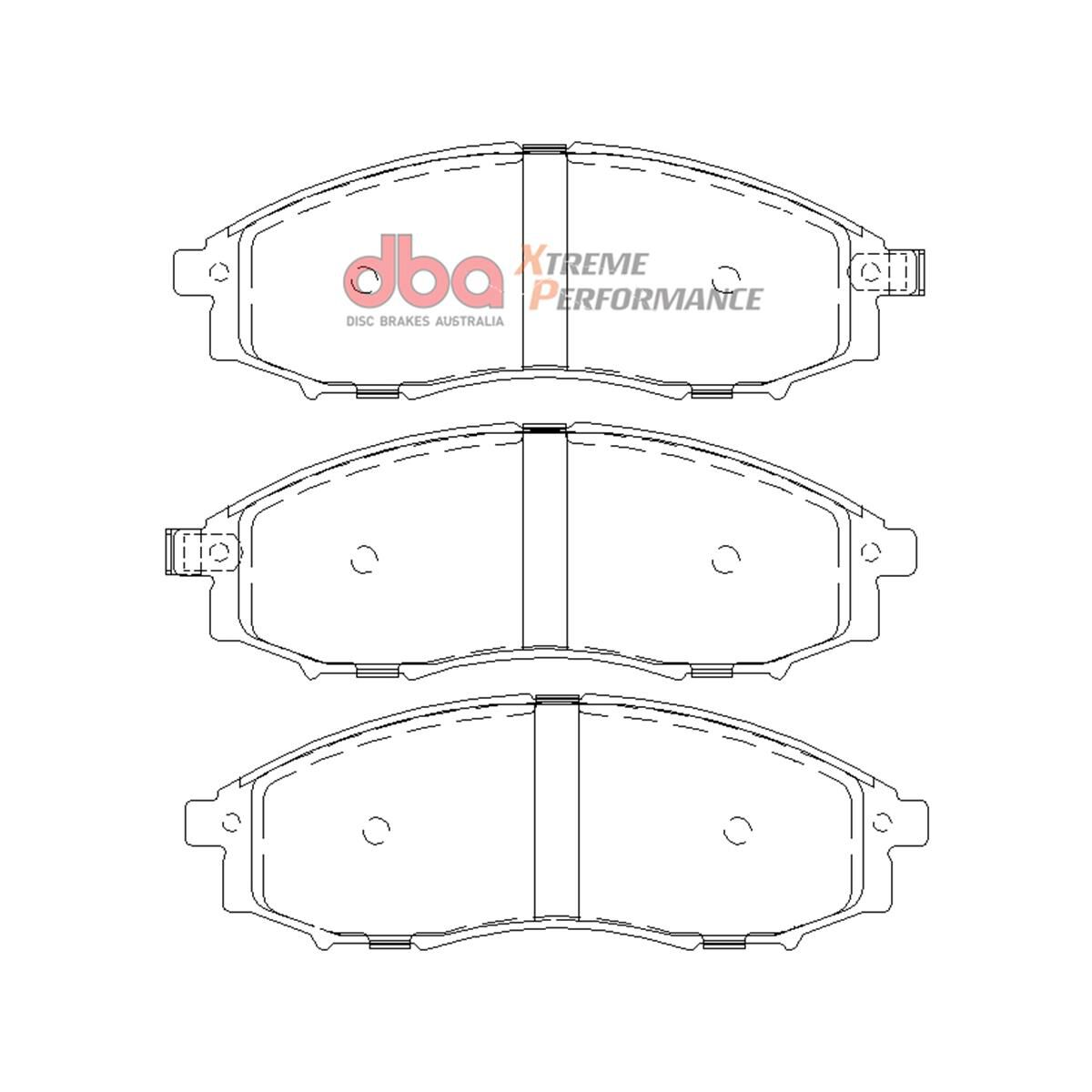 DBA XP PERFORMANCE BRAKE PADS  Nissan Navara 1997-2014, , scaau_hi-res