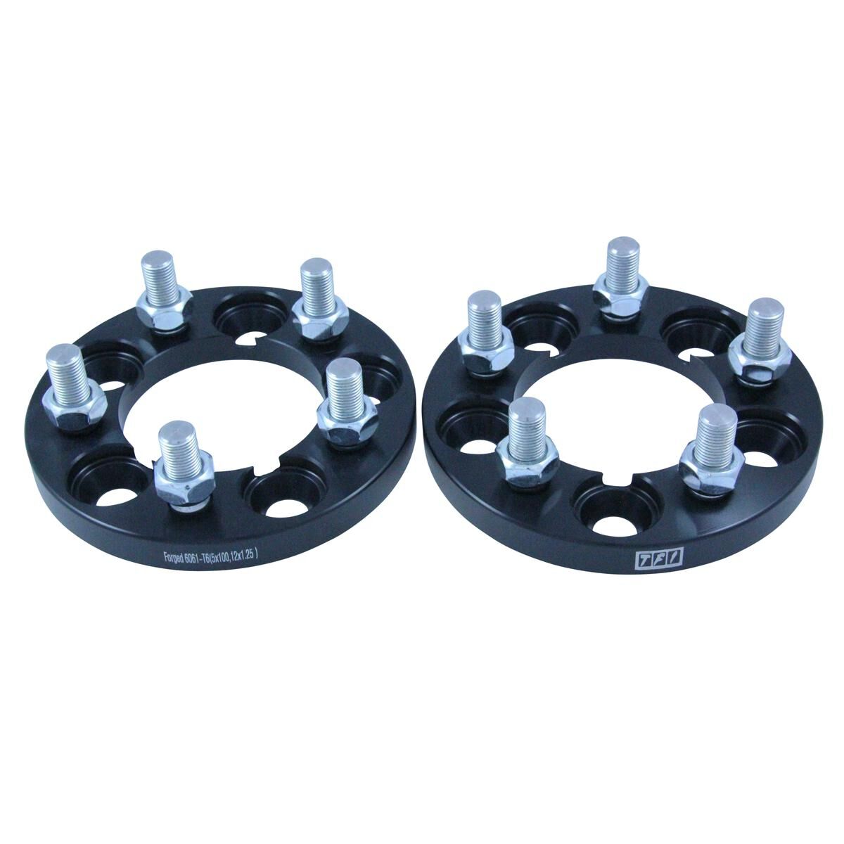 Wheel Spacer Kit 15mm Thick Size 5x100 12x1.25 Stud, , scaau_hi-res