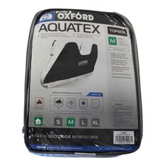 OXFORD AQUATEX MED M/CYCLE WP COVER WITH TOP BOX, , scaau_hi-res