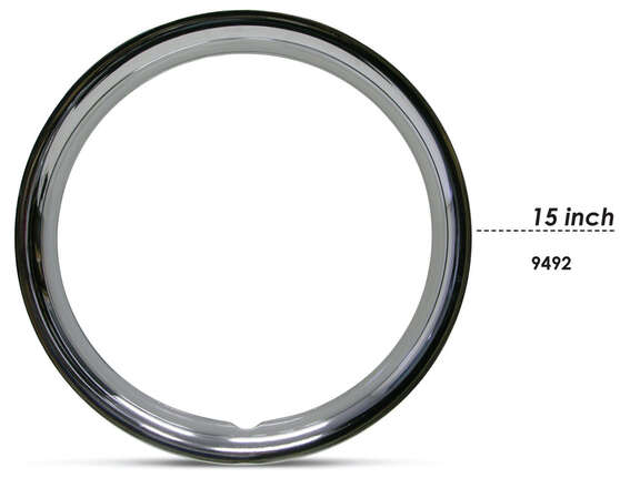 CHROME BAND 15" (STEEL) - SINGLE, , scaau_hi-res