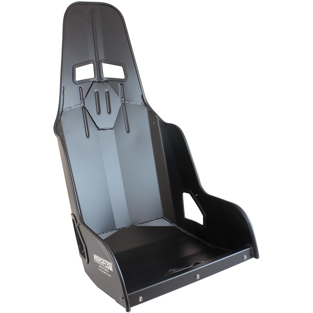 PRO STREET ALUMINIUM RACE SEAT17" HIP WIDTH BLACK FINISH, , scaau_hi-res