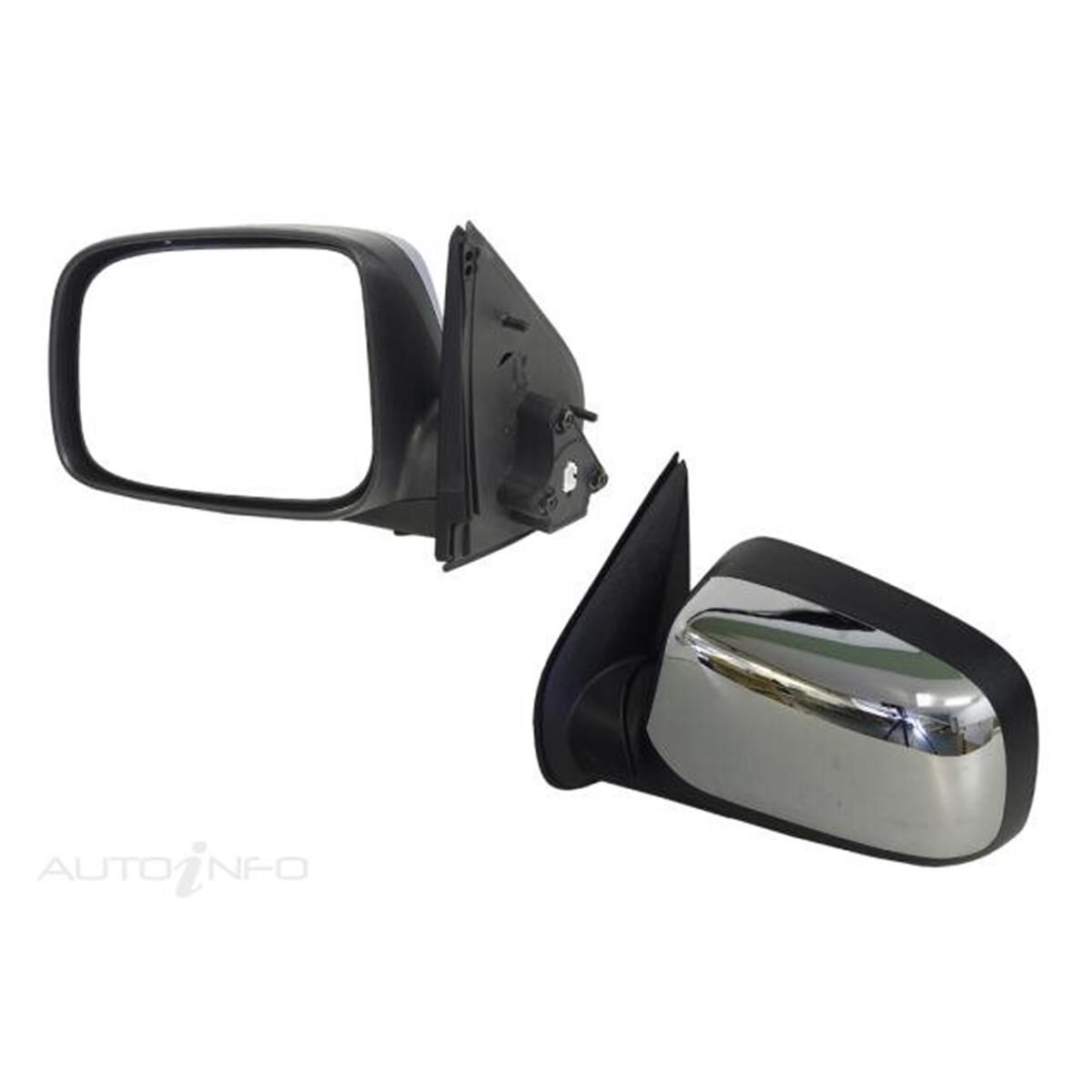 HOLDEN COLORADO  RC  06/2008 ~ 05/2012  ELECTRICCHROME/BLACK DOOR MIRROR  LEFT HAND SIDE, , scaau_hi-res