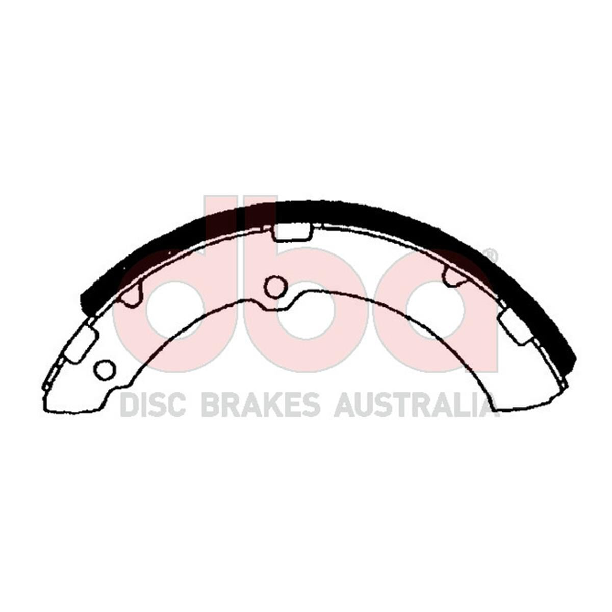Street Series Brake Shoes [Toyota Coaster/Dyna 320mm], , scaau_hi-res