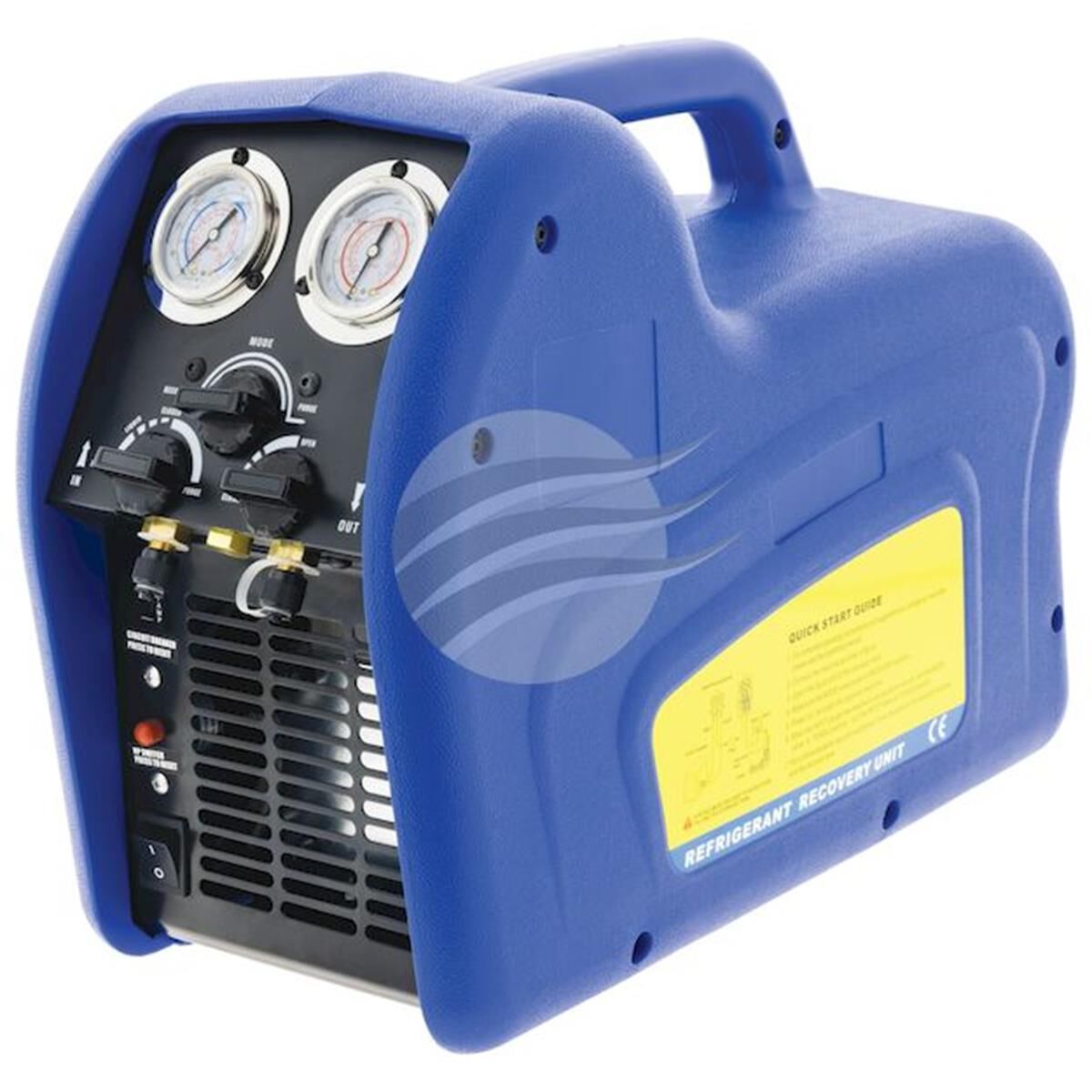 RECOVERY UNIT R134A, 1/2 HP SINGLE CYL WITH OIL SEPARATOR - AC REFRIGERANT RECOVERY, , scaau_hi-res