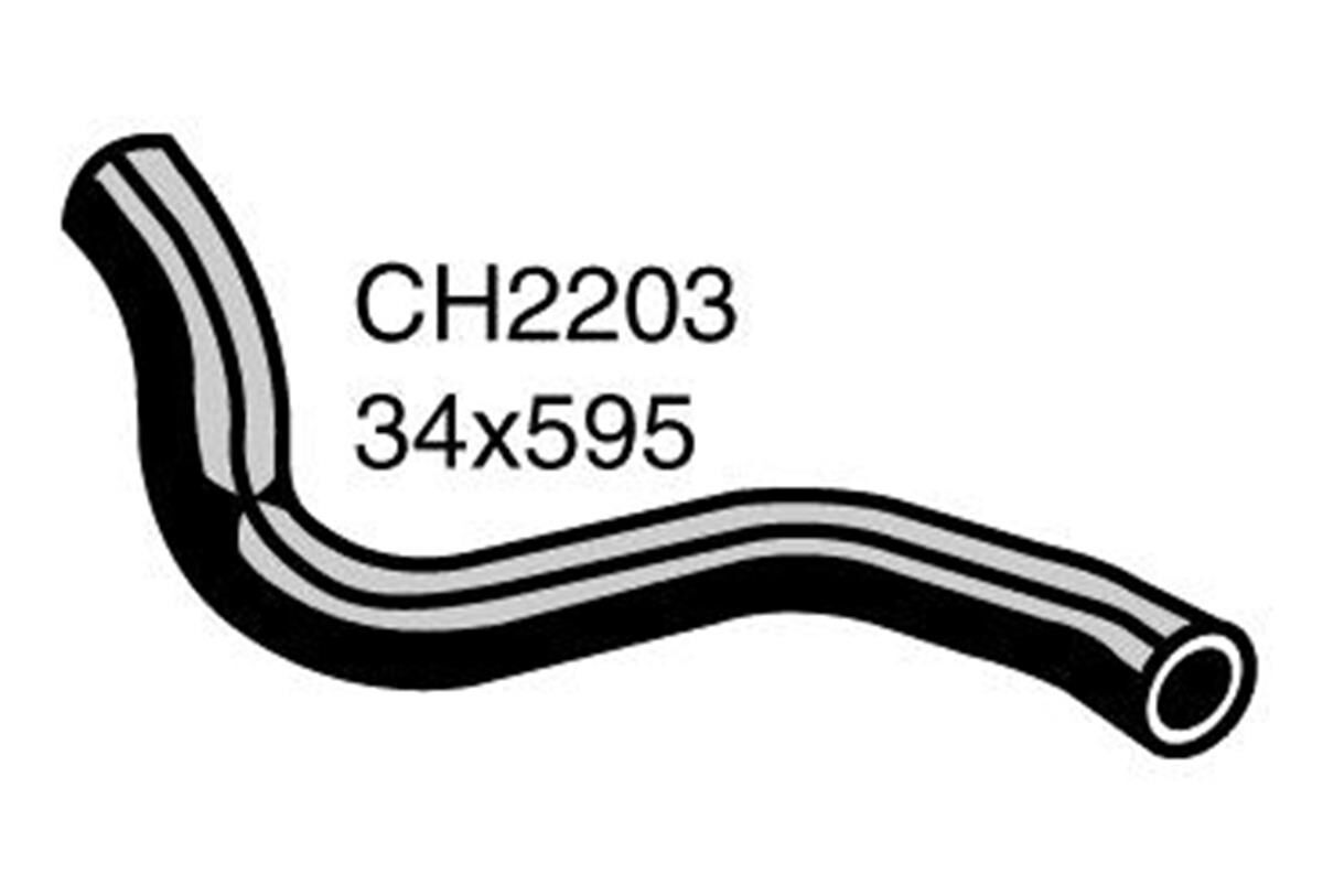 Radiator Lower Hose  - NISSAN PULSAR N15 - 2.0L I4  PETROL - Manual & Auto, , scaau_hi-res