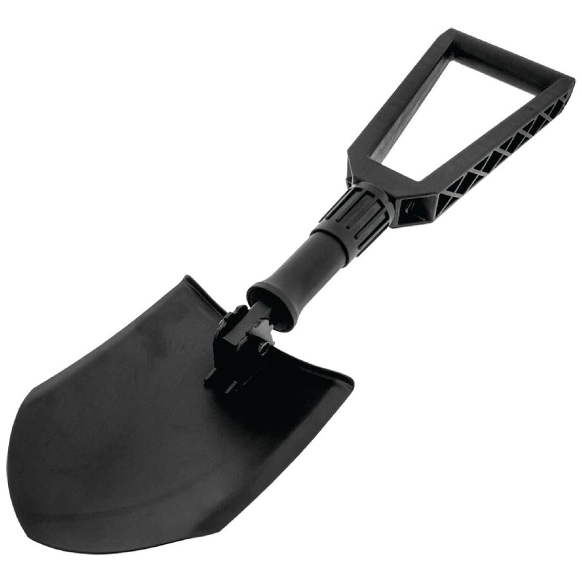 FOLDING SHOVEL W/BAG BLADE 22CM HANDLE 23.5CM LONG   4 x4, , scaau_hi-res