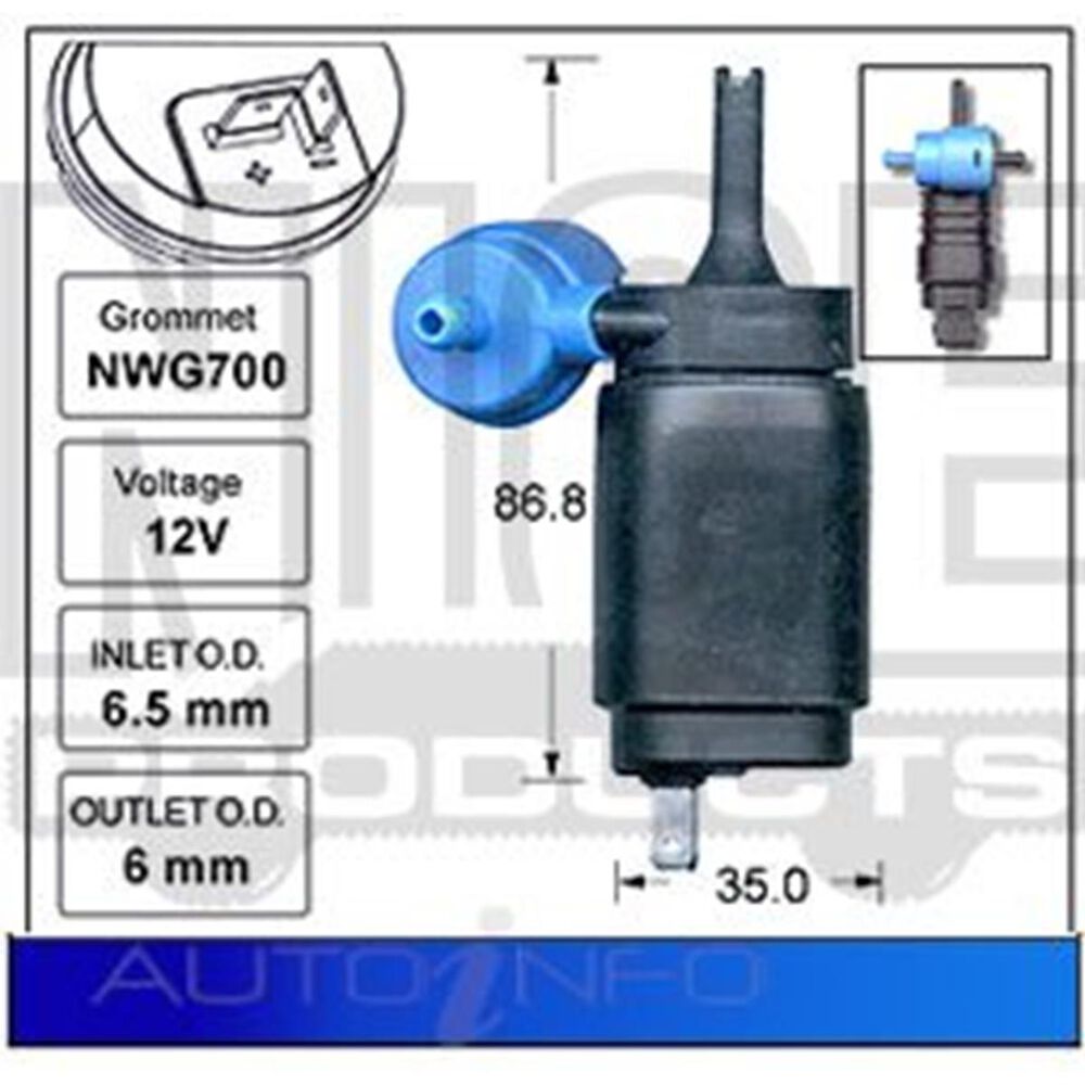 Nice Windscreen Washer Pump NWP780 Supercheap Auto