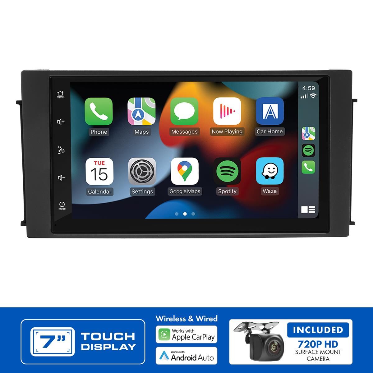 7" MULTIMEDIA RECEIVER TO SUIT KIA CARNIVAL (2010-2011) & GRAND CARNIVAL (2010-2014), , scaau_hi-res