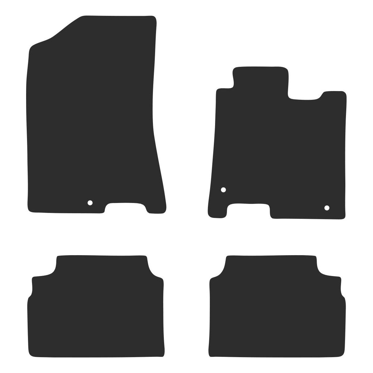 EXECUTIVE RUBBER CAR MATS FOR HYUNDAI SONATA (8TH GEN) 2019 ONWARDS, , scaau_hi-res