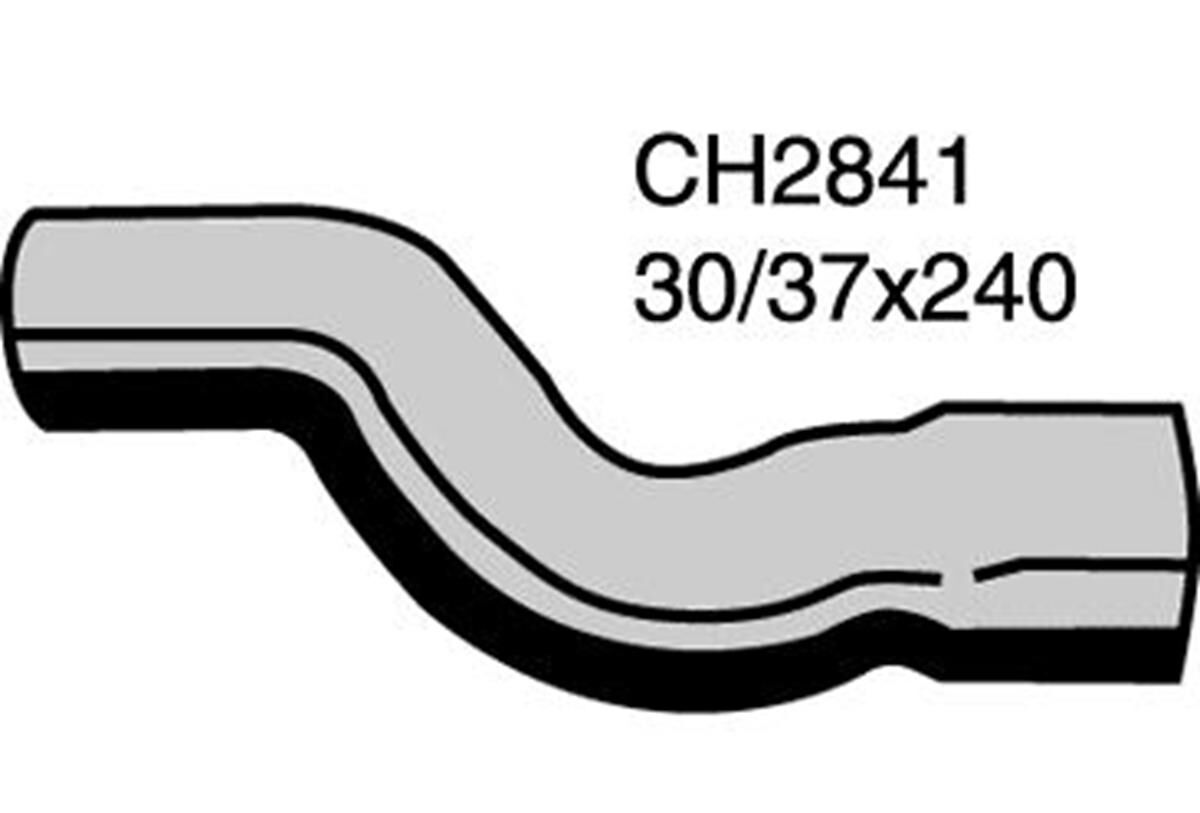 Radiator Lower Hose  - HOLDEN JACKAROO L1 - 2.8L I4 Turbo DIESEL - Manual & Auto, , scaau_hi-res