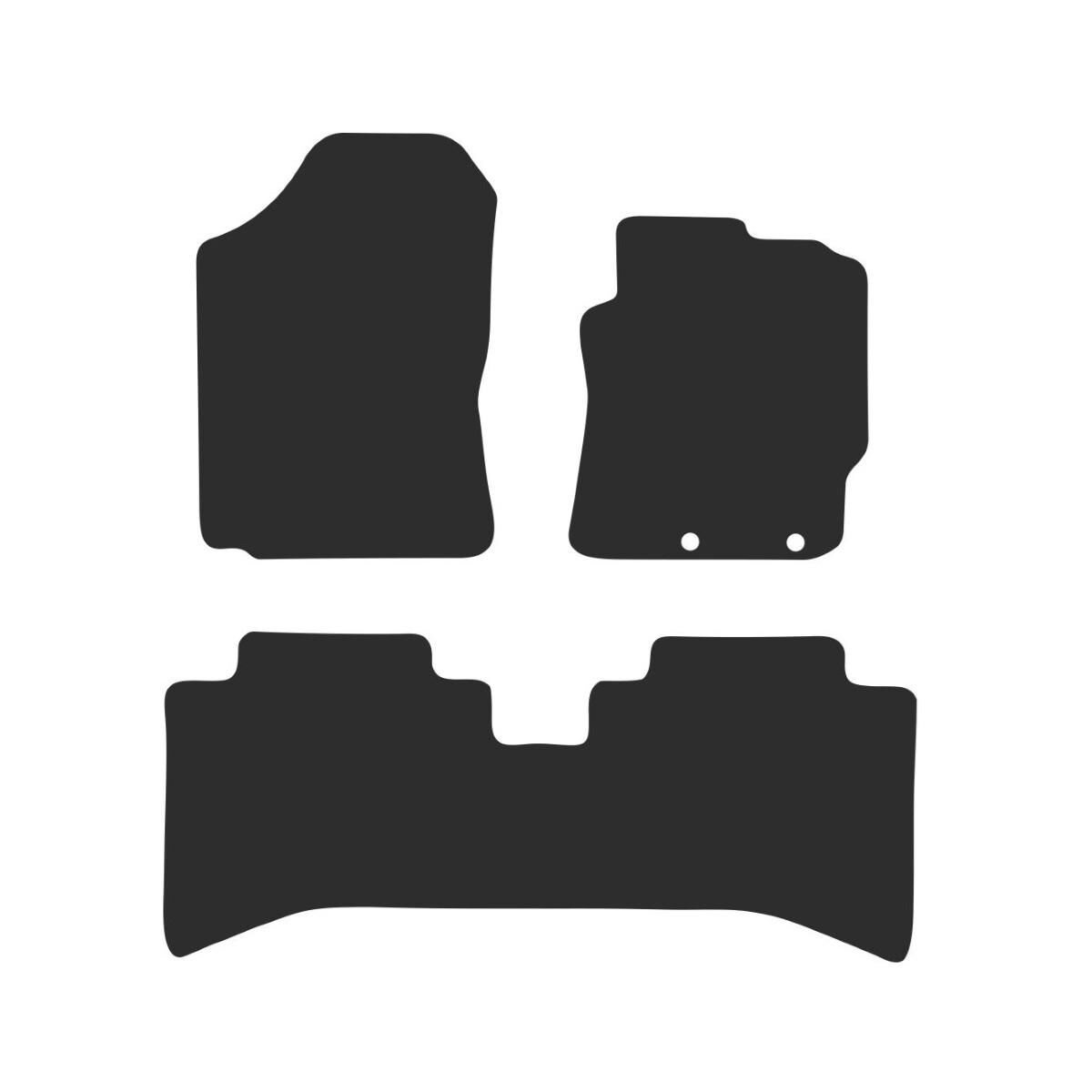 LUXURY CARPET CAR MATS FOR TOYOTA LANDCRUISER PRADO (J150 7 SEAT 2ND FACELIFT) 2017-2024, , scaau_hi-res