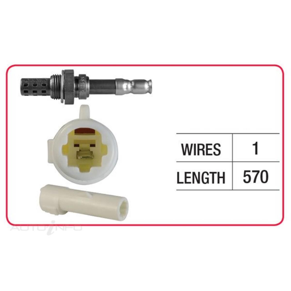 OX SENSOR - MITSUBISHI ONE WIRE, , scaau_hi-res